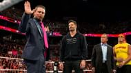Arnold Schwarzenegger, Hulk Hogan, Joe Manganiello and The Miz (Image via WWE)